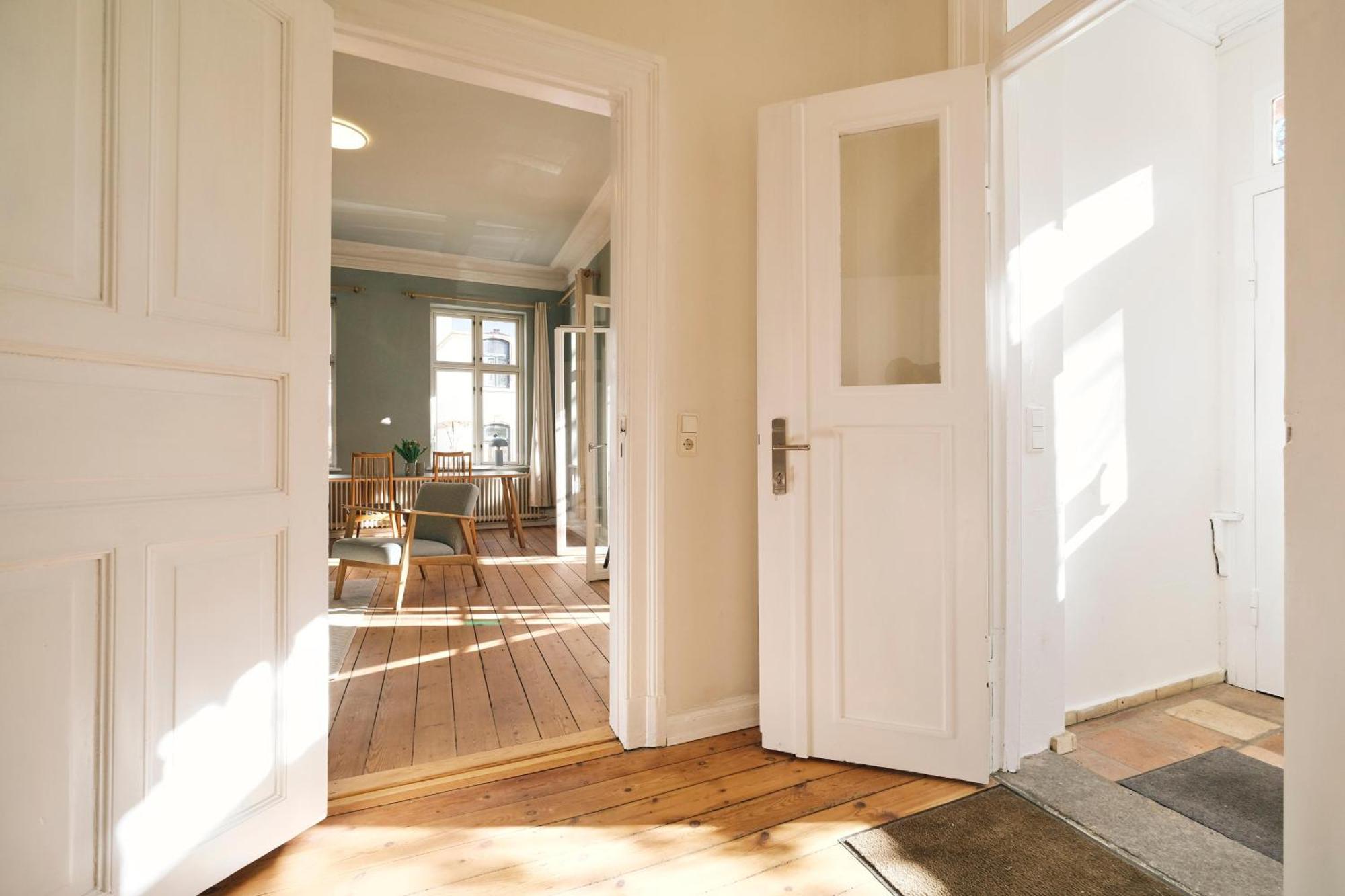 Villa Rosa - Charmante, Grosse Altbauwohnung Flensburg Ngoại thất bức ảnh